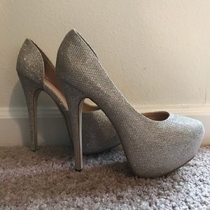 Glittered Heels NWB